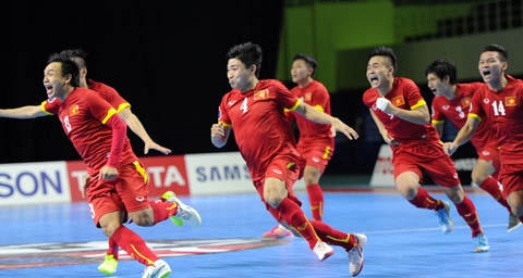 Việt Nam sở hữu 2 cái nhất tại giải futsal châu Á 2016